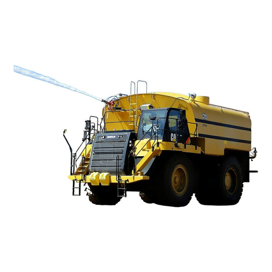 CAT キャタピラー 777G Mega MTT20 ウォータータンカー 重機 / CCM 1/48 ミニカー 建設機械模型 工事車両