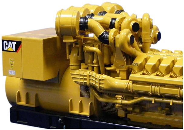 ギャラリービューアに画像をロードする, Cat CT175-20 generator set / CCM 1/25 建設機械模型 工事車両
