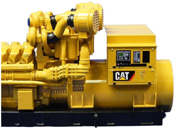 ギャラリービューアに画像をロードする, Cat CT175-20 generator set / CCM 1/25 建設機械模型 工事車両
