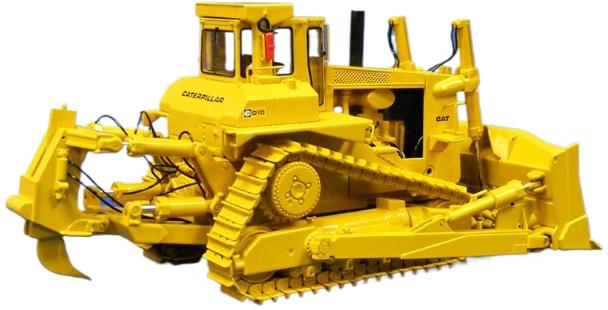 ギャラリービューアに画像をロードする, Cat D10 with U-blade + ripper ブルドーザ / CCM 1/48 建設機械模型 工事車両
