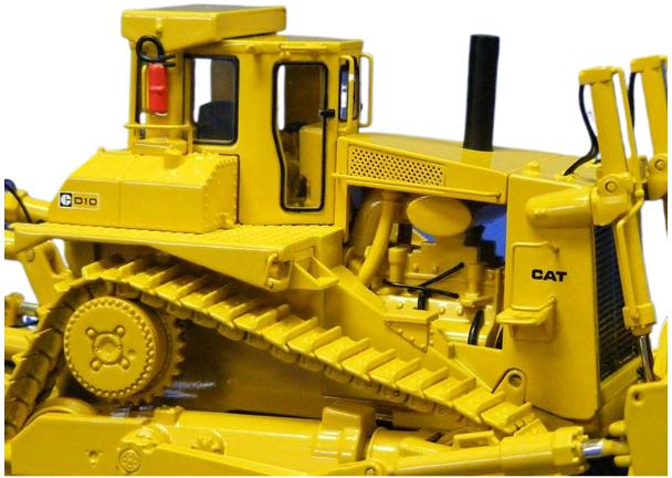 ギャラリービューアに画像をロードする, Cat D10 with U-blade + ripper ブルドーザ / CCM 1/48 建設機械模型 工事車両
