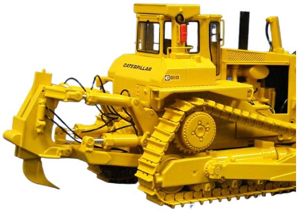 ギャラリービューアに画像をロードする, Cat D10 with U-blade + ripper ブルドーザ / CCM 1/48 建設機械模型 工事車両
