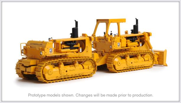 ギャラリービューアに画像をロードする, Cat DD9H push pull dozer set ブルドーザ / CCM 1/50 建設機械模型 工事車両
