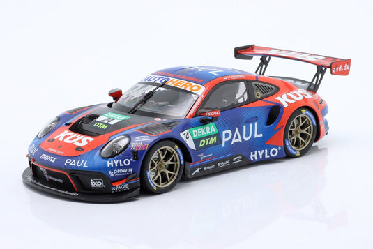 Porscheポルシェ 911 GT3 R 2022 ブルー/レッド