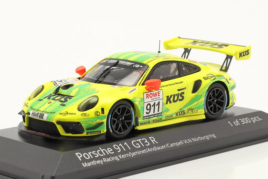 Porscheポルシェ 911 GT3 R 2020 イエロー