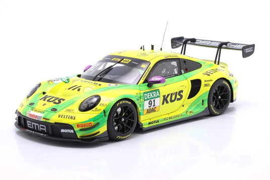 Porscheポルシェ 911 GT3 R 2024 イエロー