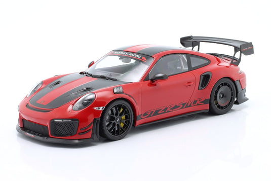 Porscheポルシェ 911 991.2 GT2 RS MR Manthey Racing レコードラップ レッド / MINICHAMPS 1/18 ミニカー