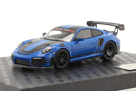 Porscheポルシェ 911 991 II GT2 RS MR Manthey Racing ブルー / MINICHAMPS 1/43 ミニカー