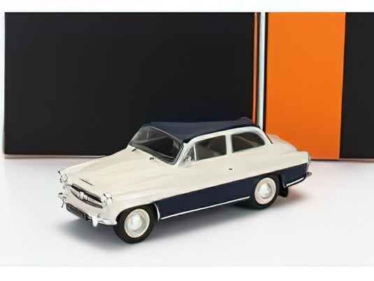 SKODA OCTAVIA 1959 BEIGE BLUE/IXO 1/43ミニカー