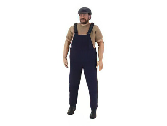 FIGURES - VERSION-A - BUD SPENCER ACTION FIGURE - TV SERIES - ALTRIMENTI CI ARRABBIAMO - BLUE/CLC 1/12ミニカー