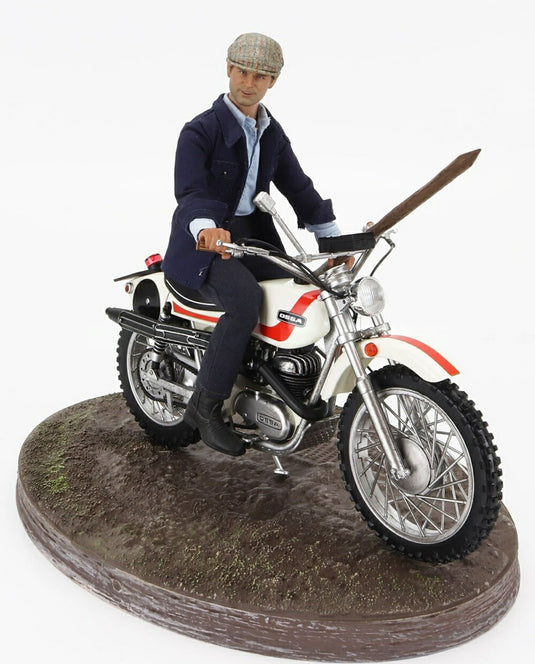 Ossaオッサ 250 AE73 エンデューロ 1973 テレンス ヒル フィギュア付 映画 ホワイト BUD SPENCER & TERENCE HILL COLLECTION / CLC 1/12 ミニカー