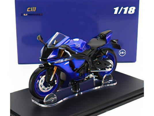 YAMAHA - YZF-R1 2022 - BLUE BLACK/CM-MODELS 1/18ミニカー