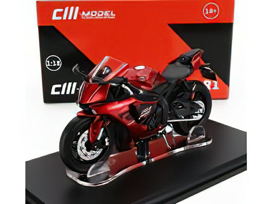 YAMAHA - YZF-R1 2022 - RED BLACK/CM-MODELS 1/18ミニカー