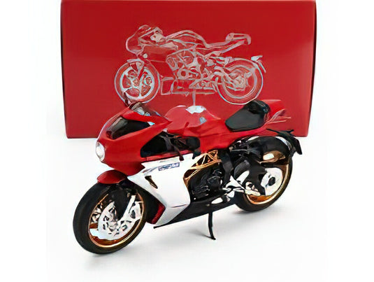 MV AGUSTA - 800 SUPERVELOCE 2022 - RED SILVER BLACK/CM-MODELS 1/18ミニカー