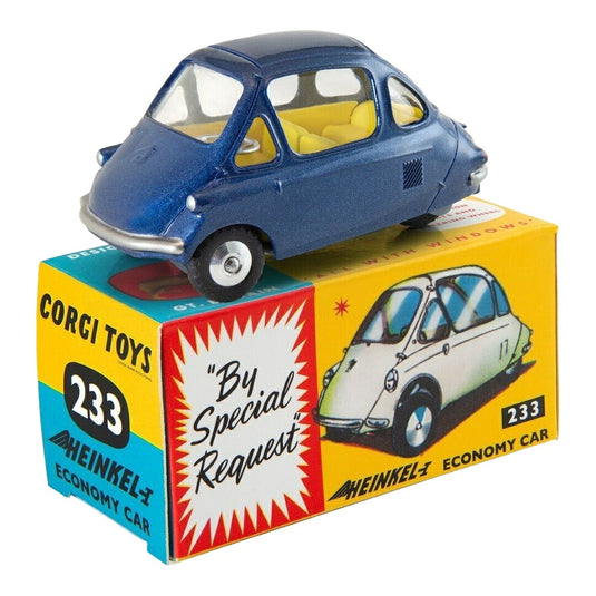 【予約】 Heinkelハインケル エコノニーカー 1960 ブルー / Corgi 1/43 ミニカー