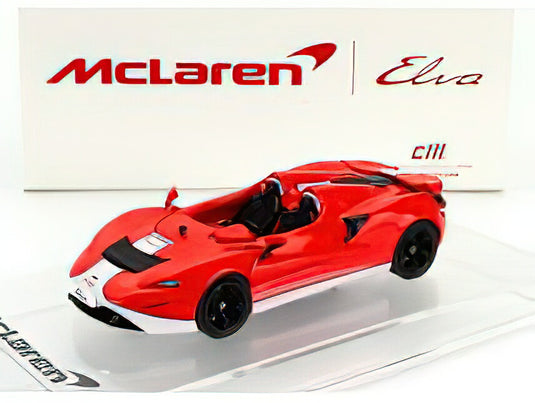 McLAREN - ELVA 2020 - RED WHITE/CM-MODELS 1/64ミニカー