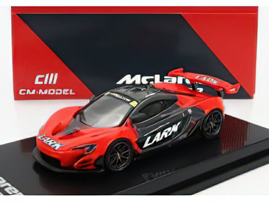 McLAREN - P1 GTR N 0 2015 - ORANGE BLACK/CM-MODELS 1/64ミニカー