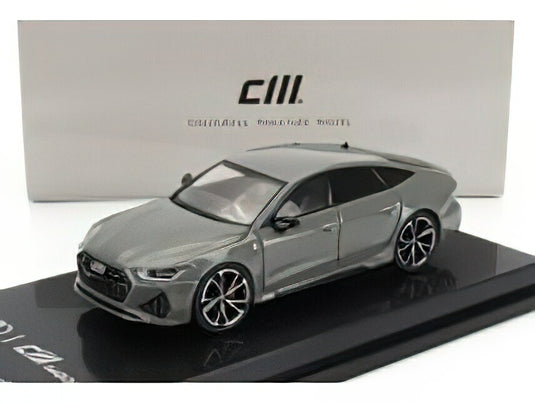 AUDI - A7 RS7 SPORTBACK 2021 - GREY/CM-MODELS 1/64ミニカー