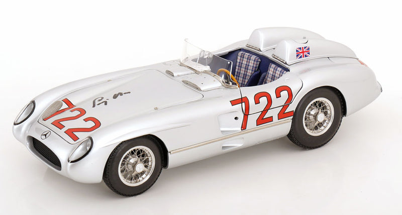 ギャラリービューアに画像をロードする, Mercedes 300 SLR W196S ミッレミリア優勝 Moss 1955 シグネチャーエディション/ CMC 1/18 ミニカー
