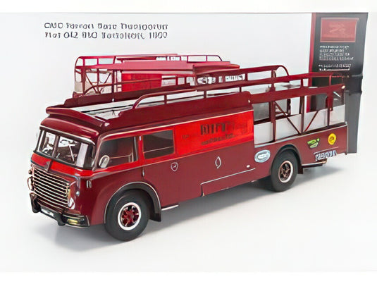 【予約】12月以降発売予定FIAT 642RN2 トラック バルトレッティ F1 FERRARI カートランスポーター 1957 レッド/ CMC 1/18 ミニカー
