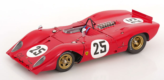 Ferrari 312P Spyder No.25 セブリング シグネチャーエディション Amon 1969 限定200個/ CMC 1/18 ミニカー