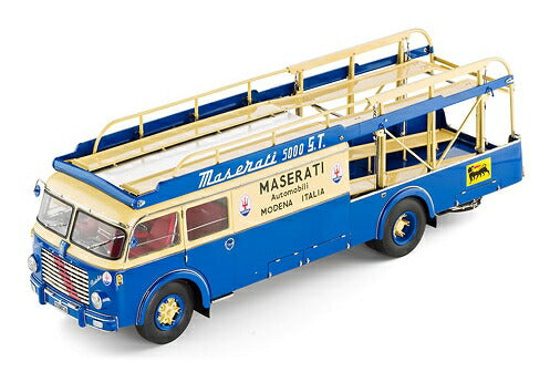 Fiat 642 RN2 Bartoletti Maserati レーシングトランスポーター 1957 第1版/ CMC 1/18 ミニカー