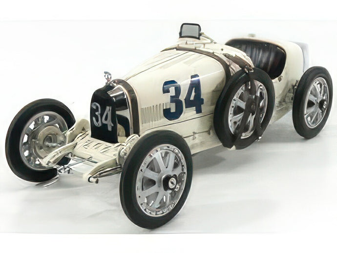 【予約】BUGATTI T35 N 34 NATION COULOR PROJECT USA 1924 WHITE/CMC 1/18ミニカー