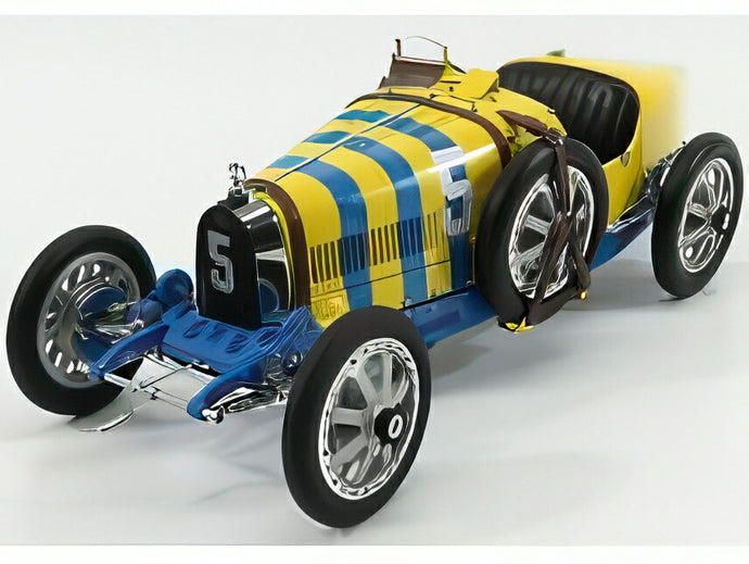 BUGATTI T35 N5 ネーションカラープロジェクト スウェーデン 1924 イエローブルー/ CMC 1/18 500台限定ミニカー