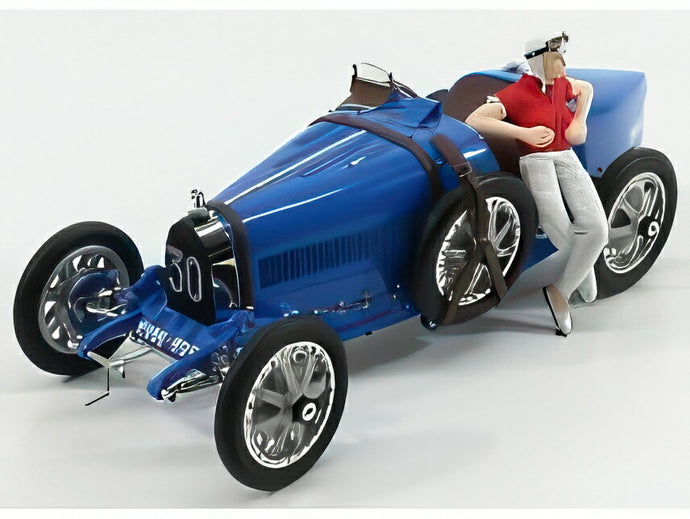 BUGATTI T35 N30 ドライバーフィギュア付 1924 ブルー/ CMC 1/18 600台限定ミニカー