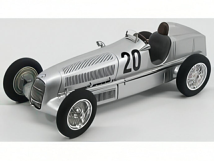 MERCEDES BENZ F1 W25 スパイダー N20 優勝 アイフェルレンネン 1934 M.V.ブラウヒッチュ シルバー/ CMC 1/18 ミニカー