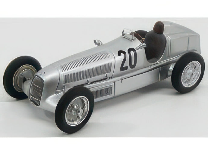 MERCEDES BENZ F1 W25 SPIDER N 20 WINNER ADAC EIFELRENNEN 1934 M.VON BRAUCHITSCH SILVER/CMC 1/18ミニカー