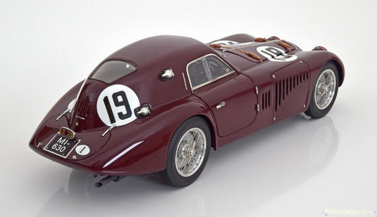 Alfa Romeo 8C 2900 B Speciale No.19 ルマン24時間レース Sommer Biondetti 1938 限定3000個/ CMC 1/18 ミニカー