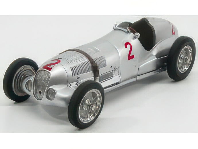 MERCEDES BENZ F1 W125 N 2 GP DONINGTON 1937 H.LANG SILVER/CMC 1/18ミニカー