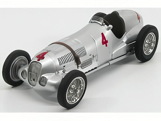 MERCEDES BENZ F1 W125 N4 ドニントンGP 1937 R.シーマン シルバー/ CMC 1/18 ミニカー