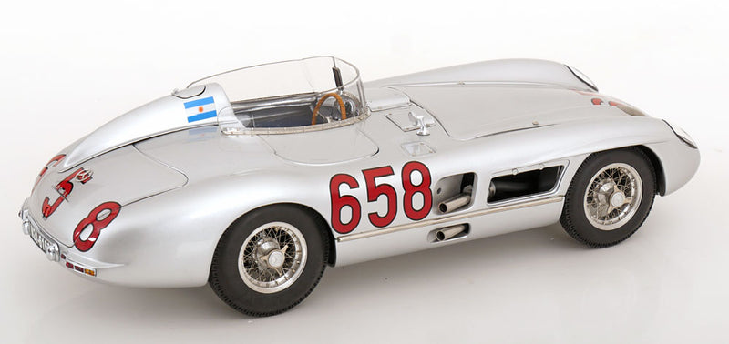 ギャラリービューアに画像をロードする, Mercedes 300 SLR No.658 ミッレミリア Fangio 1955 限定2000個/ CMC 1/18 ミニカー

