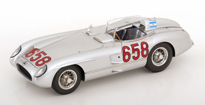 Mercedes 300 SLR No.658 ミッレミリア Fangio 1955 限定2000個/ CMC 1/18 ミニカー