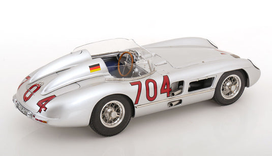 Mercedes 300 SLR No.704 ミッレミリア Herrmann 1955 限定2000個/ CMC 1/18 ミニカー