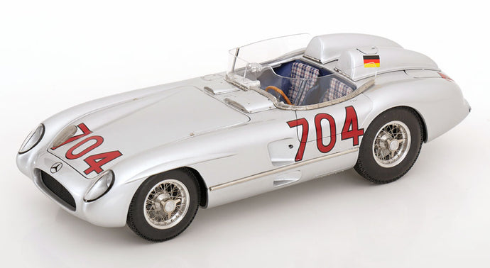 Mercedes 300 SLR No.704 ミッレミリア Herrmann 1955 限定2000個/ CMC 1/18 ミニカー