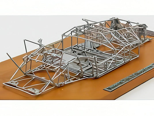 MASERATI TELAIO TIPO 61 バードケージ シャーシ 1960 シルバー/ CMC 1/18 ミニカー