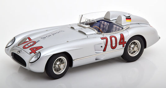 Mercedes 300 SLR No.704 ミッレミリア Herrmann 1955 シグネチャーエディション 限定400個/ CMC 1/18 ミニカー