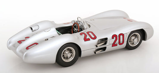 Mercedes W196R Stromlinie No.20 フランスGP Kling 1954 限定1000個/ CMC 1/18 ミニカー