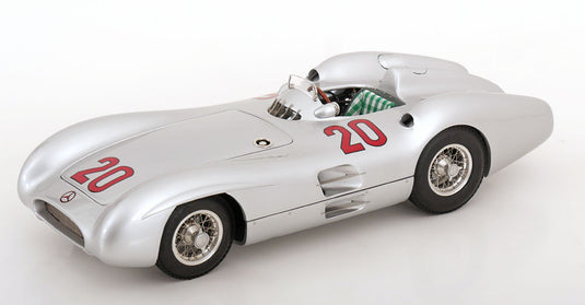 Mercedes W196R Stromlinie No.20 フランスGP Kling 1954 限定1000個/ CMC 1/18 ミニカー