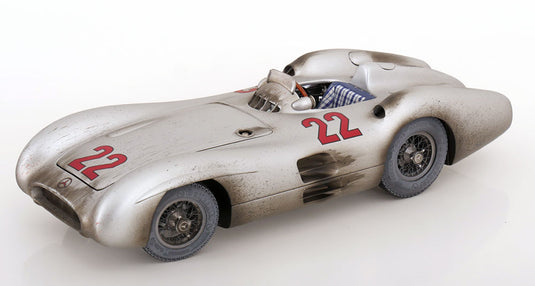 Mercedes W196R Stromlinie No.22 フランスGP Herrmann 1954 ダーティヒーロー 限定22個/ CMC 1/18 ミニカー