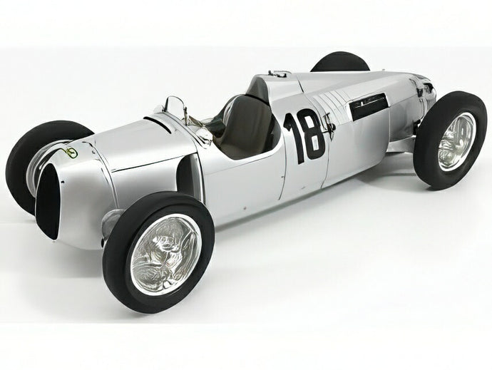 AUTO UNION F1 タイプC N18 優勝 アイフェルレンネン 1936 B.ローゼマイヤー シルバー/ CMC 1/18 ミニカー