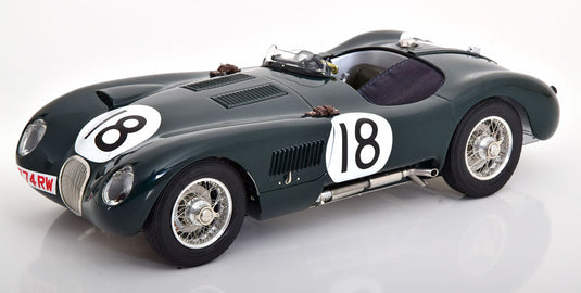 Jaguar C Type ルマン24時間レース優勝 Rolt Hamilton 1953 限定1500個/ CMC 1/18 ミニカー