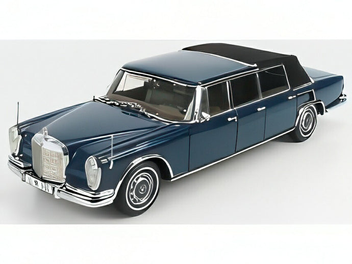 MERCEDES BENZ Sクラス 600 プルマン (W100) ランドーレット 1969 ブルー/ CMC 1/18 ミニカー