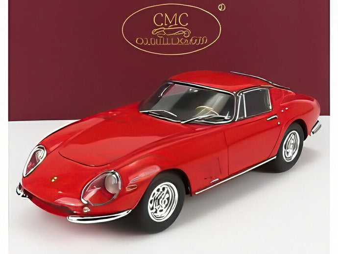 FERRARI 275 GTB/C クーペ 1966 レッド/ CMC 1/18 ミニカー