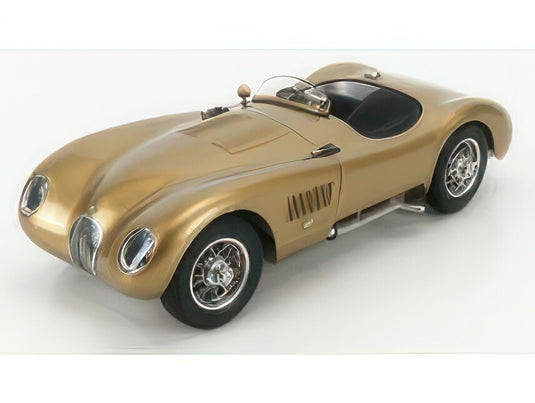 JAGUAR CTYPE SPIDER 1952 TECHNO CLASSICA 2020 GOLD/CMC 1/18ミニカー