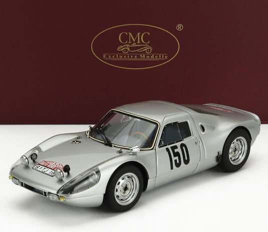 【予約】 Porscheポルシェ 904 Carreraカレラ GTS ch.904-006 1965 No.150 Rally Monte-Carloラリーモンテカルロ  1500台限定 / CMC 1/18 ミニカー