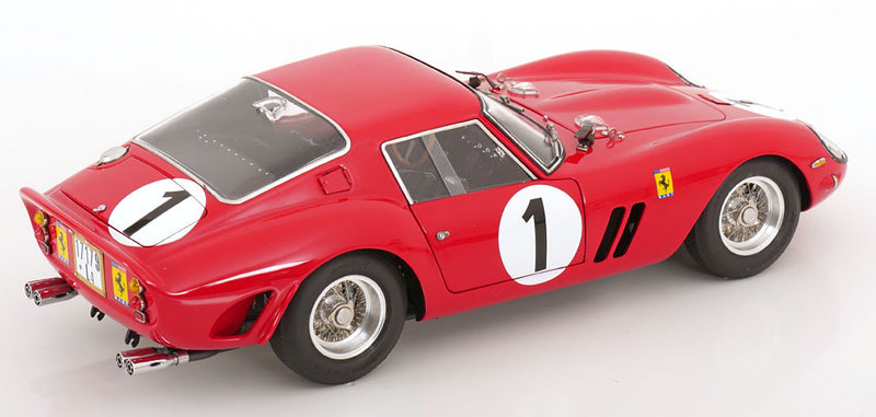 ギャラリービューアに画像をロードする, Ferrari 250 GTO パリ1000km優勝 Rodriguez Rodriguez 1962 限定2200個/ CMC 1/18 ミニカー
